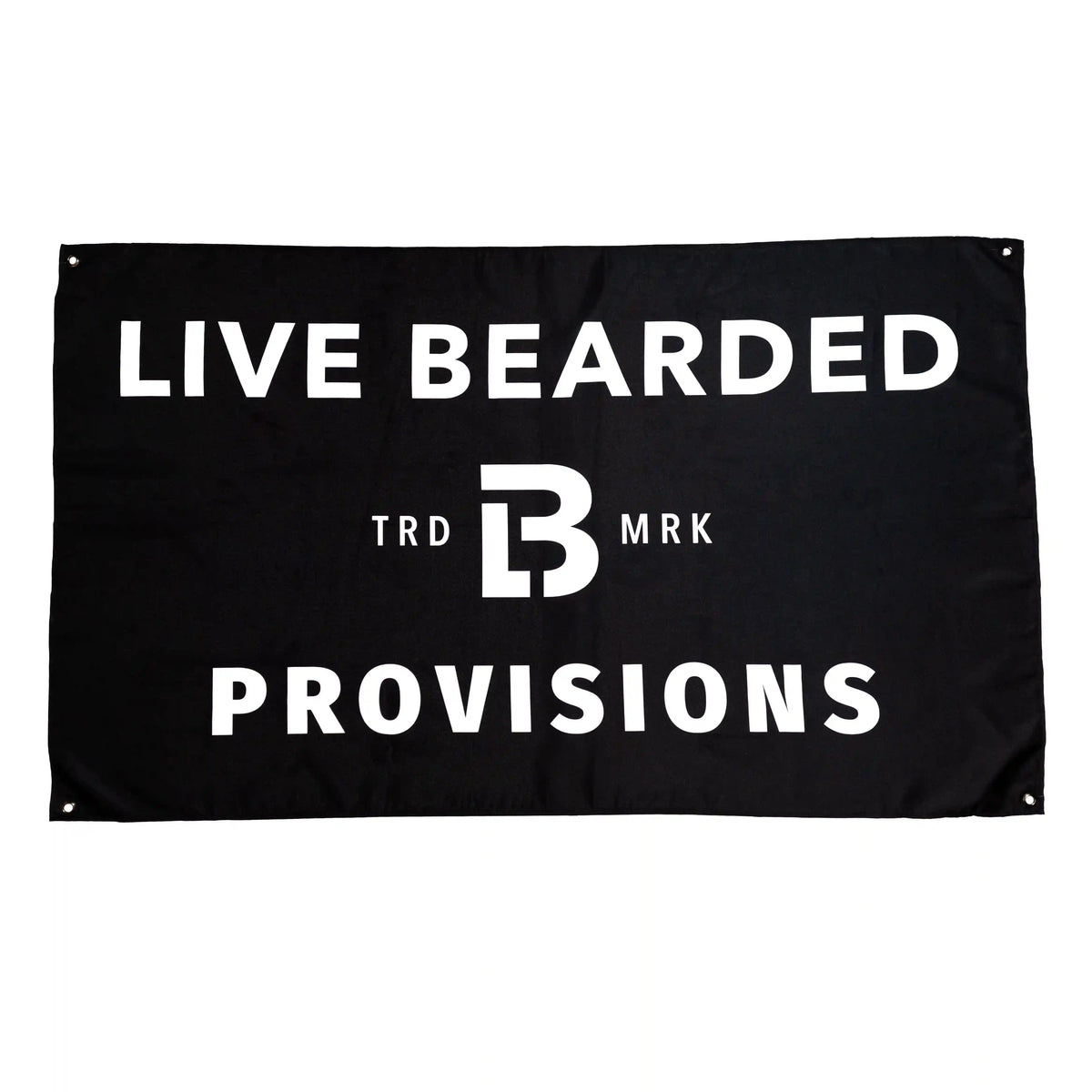 Live Bearded Provisions Flag